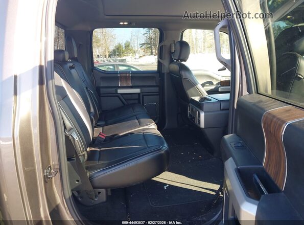 1FTEW1EGXJFB18751 2018 FORD F150 Tan VIN კოდის სტიკერის ხედი