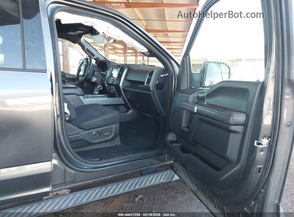 1FTEW1EP2JFE64969 2018 FORD F150 Gray Vista interior delantera