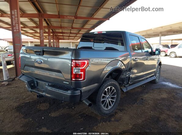 1FTEW1EP2JFE64969 2018 FORD F150 Gray Vista frontal