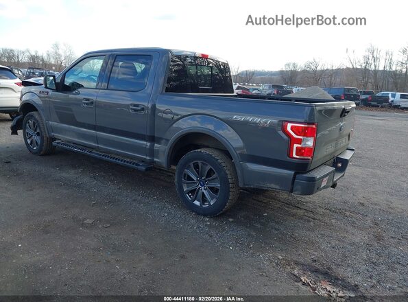 1FTEW1EP3JFE41698 2018 FORD F150 Gray Rear left