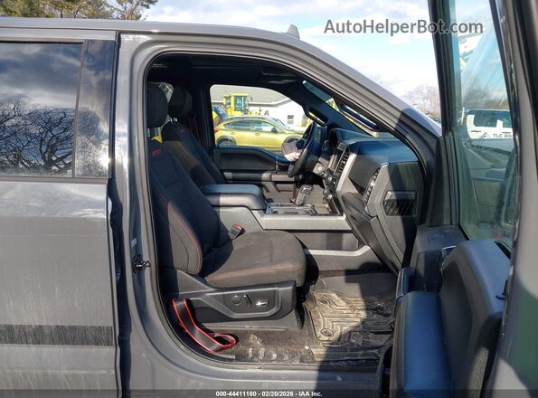 1FTEW1EP3JFE41698 2018 FORD F150 Gray Front interior view