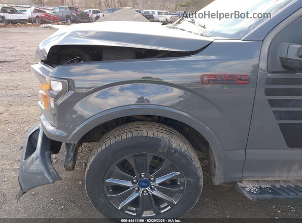 1FTEW1EP3JFE41698 2018 FORD F150 Gray 