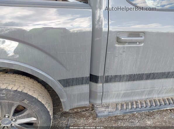 1FTEW1EP3JFE41698 2018 FORD F150 Gray 
