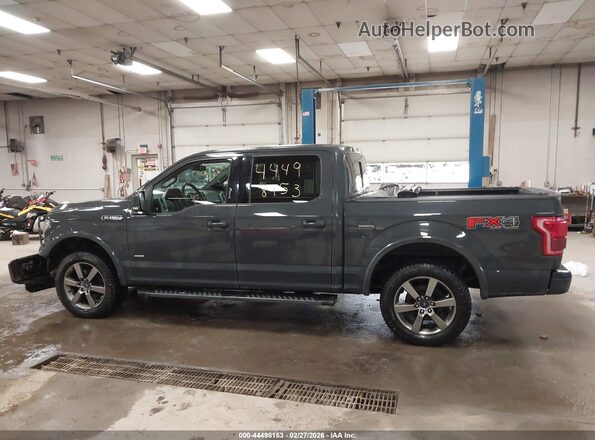 1FTEW1EP6GFB89888 2016 FORD F150 Gray Սալոնի 360 աստիճան տեսք