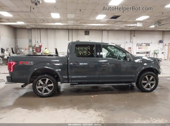 1FTEW1EP6GFB89888 2016 FORD F150 Gray Սալոնի հետևի տեսք