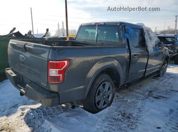 1FTEW1EP6KFC83567 2019 FORD F150 Gray უკანა მარჯვენა