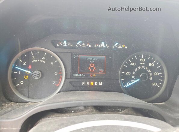 1FTEW1EPXKFA33653 2019 FORD F150 White Vista del cuadro de instrumentos