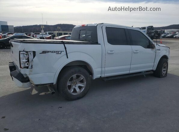 1FTEW1EPXKFA33653 2019 FORD F150 White Trasero derecho