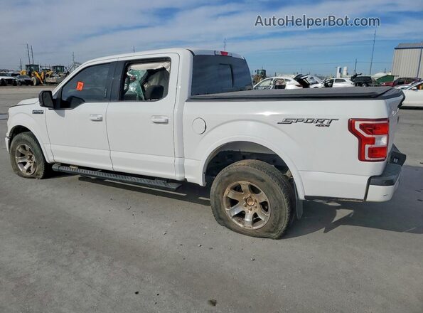 1FTEW1EPXKFA33653 2019 FORD F150 White Trasero izquierdo