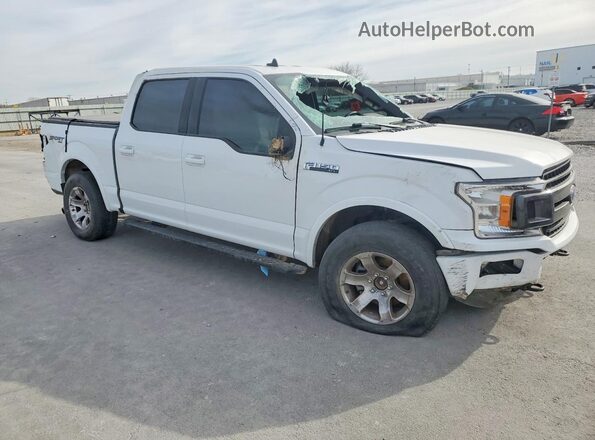 1FTEW1EPXKFA33653 2019 FORD F150 White Delantero derecho