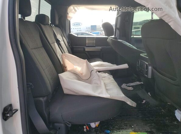 1FTEW1EPXKFA33653 2019 FORD F150 White Vista de los asientos traseros