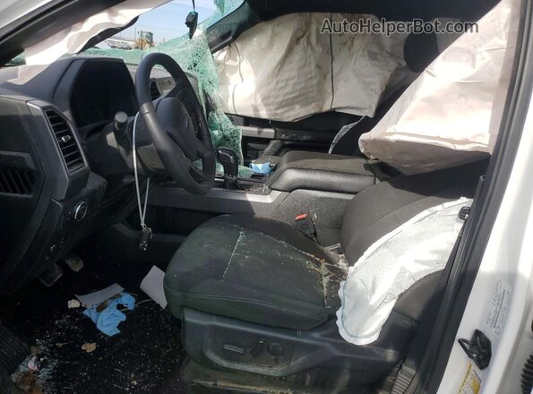 1FTEW1EPXKFA33653 2019 FORD F150 White Vista interior delantera