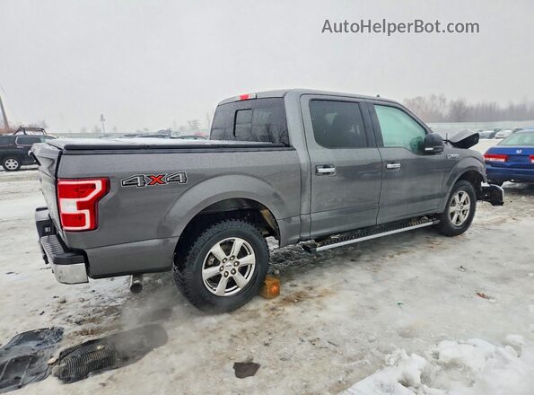 1FTEW1EPXKFA54924 2019 FORD F150 Gray Trasero derecho