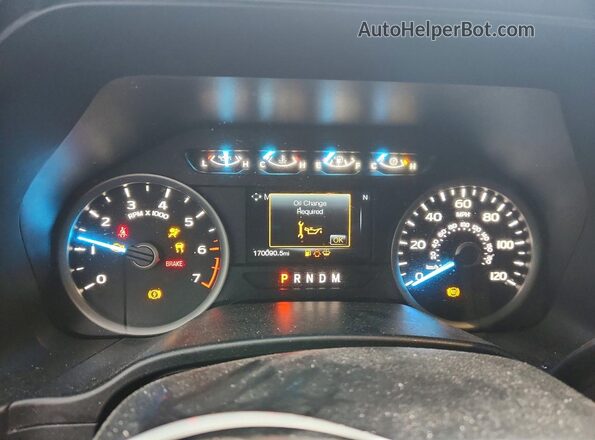 1FTEW1EPXKFA54924 2019 FORD F150 Gray Vista del cuadro de instrumentos