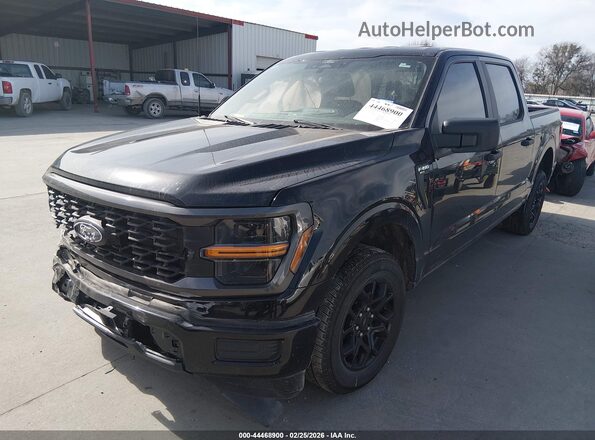 1FTEW2KP1SKF25764 2025 FORD F150 Black Przód lewy
