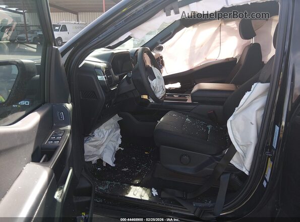 1FTEW2KP1SKF25764 2025 FORD F150 Black Widok wnętrza z przodu