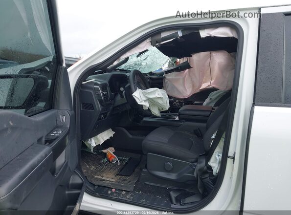 1FTEW2LP6SKE34097 2025 FORD F150 White Widok wnętrza z przodu