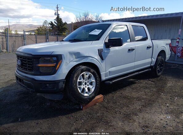 1FTEW2LP9RFB37165 2024 FORD F150 Gray 