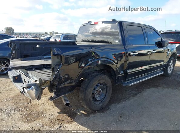 1FTEW3K88RKD53242 2024 FORD F150 Black Tył prawy