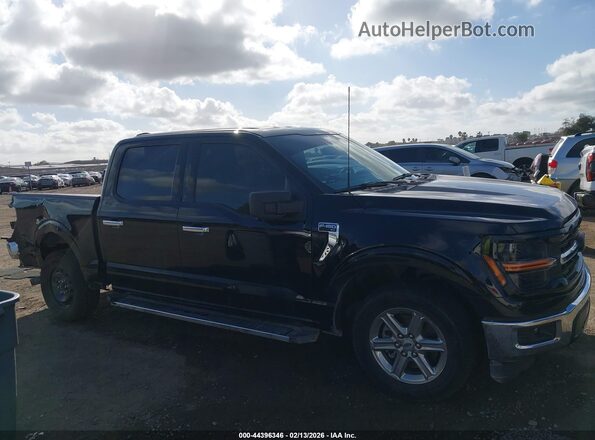 1FTEW3K88RKD53242 2024 FORD F150 Black Widok wnętrza 360 stopni