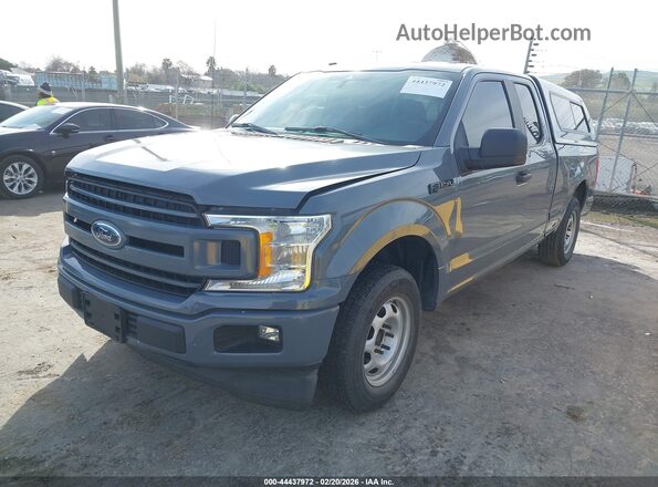 1FTEX1CB1KKD05549 2019 FORD F150 Gray 