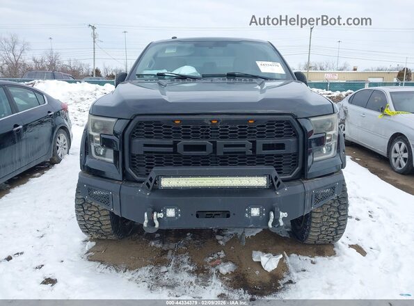 1FTEX1E86GKF74364 2016 FORD F150 Black Widok zestawu wskaźników
