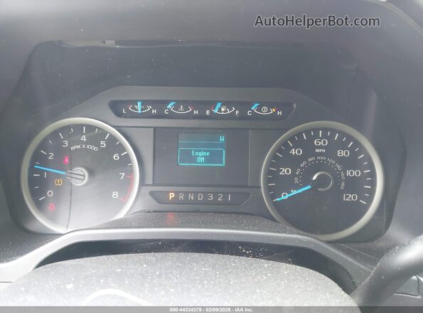1FTEX1E86GKF74364 2016 FORD F150 Black Widok tylnych siedzeń