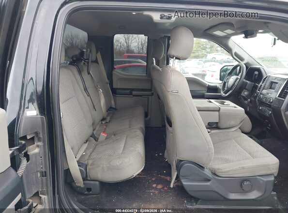 1FTEX1E86GKF74364 2016 FORD F150 Black Widok naklejki z numerem VIN