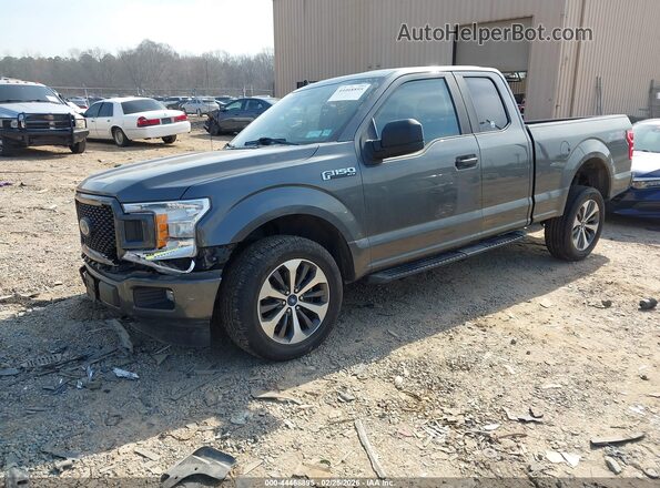 1FTEX1EP1LFA61405 2020 FORD F150 Gray Передня ліва чверть