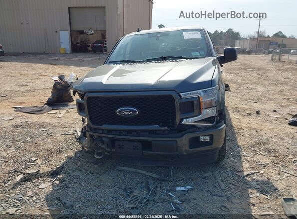 1FTEX1EP1LFA61405 2020 FORD F150 Gray Вид щитка приладів