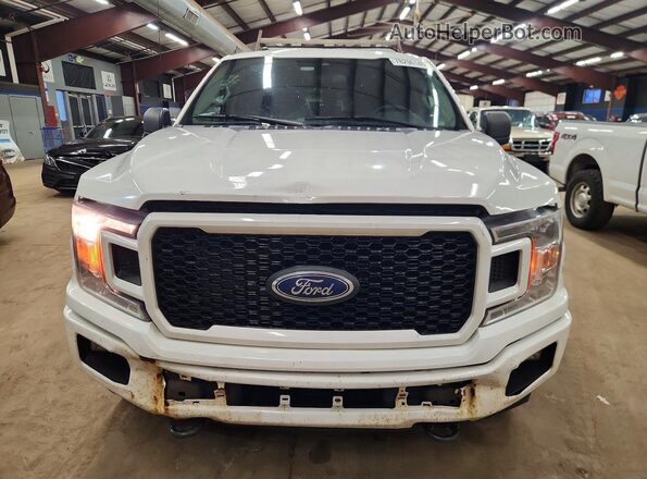 1FTEX1EP3KKF20956 2019 FORD F150 White წინა ხედი