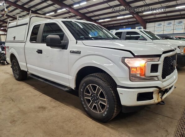 1FTEX1EP3KKF20956 2019 FORD F150 White წინა მარჯვენა