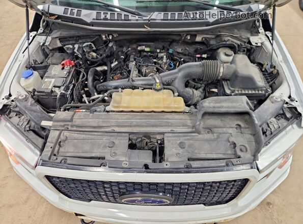 1FTEX1EP3KKF20956 2019 FORD F150 White უკანა სალონის ხედი