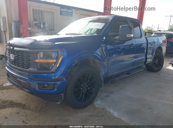 1FTEX2K51SKD76722 2025 FORD F150 Blue Przód lewy