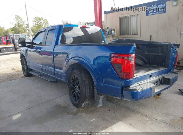 1FTEX2K51SKD76722 2025 FORD F150 Blue Tył lewy