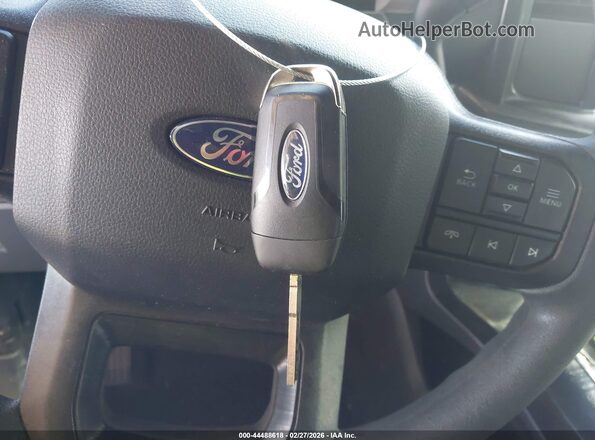 1FTEX2K51SKD76722 2025 FORD F150 Blue Widok deski rozdzielczej