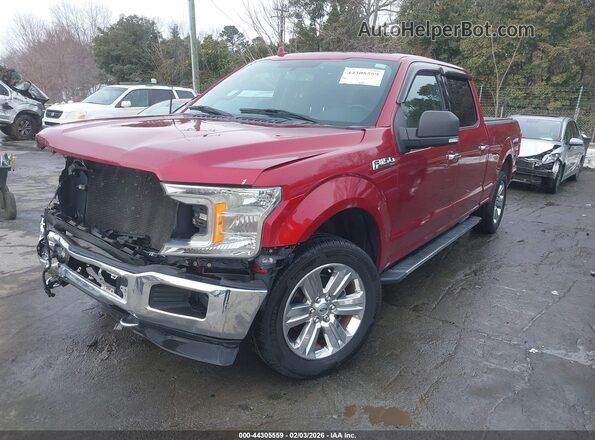 1FTFW1E56JFE55193 2018 FORD F150 Red 