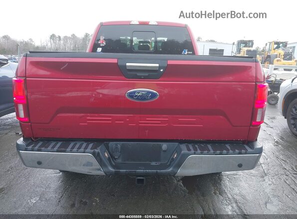 1FTFW1E56JFE55193 2018 FORD F150 Red 