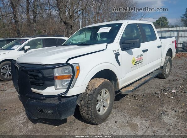 1FTFW1E56NFA03427 2022 FORD F150 White Przód lewy