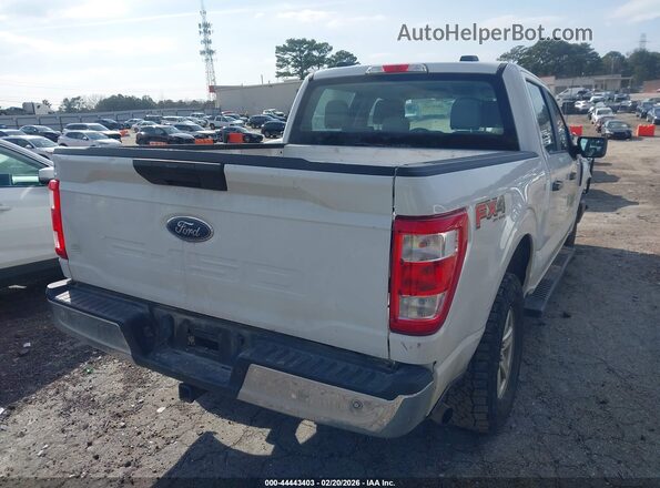 1FTFW1E56NFA03427 2022 FORD F150 White Tył prawy