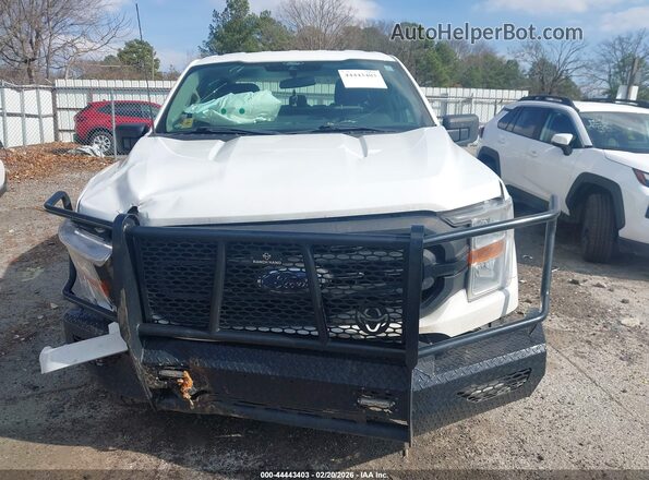 1FTFW1E56NFA03427 2022 FORD F150 White Widok zestawu wskaźników
