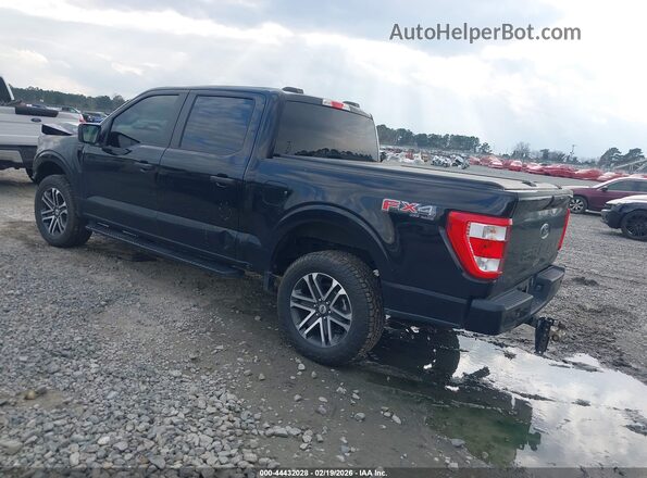 1FTFW1E56PFA48547 2023 FORD F150 Черный Задняя левая четверть