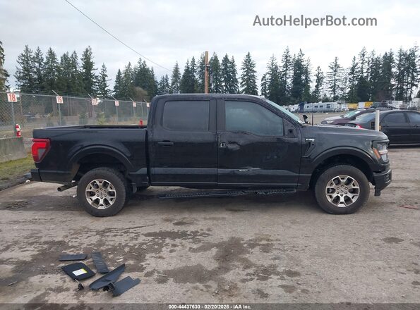1FTFW1P82RKF26674 2024 FORD F-150 POLICE RESPONDER Black Vista interior de 360 grados