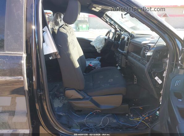 1FTFW1P82RKF62039 2024 FORD F-150 POLICE RESPONDER Black Vista interior delantera
