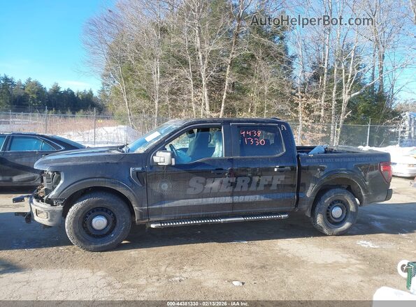 1FTFW1P82RKF62039 2024 FORD F-150 POLICE RESPONDER Black 