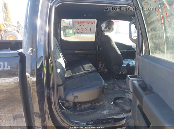 1FTFW1P82RKF62039 2024 FORD F-150 POLICE RESPONDER Black Vista de la etiqueta del VIN