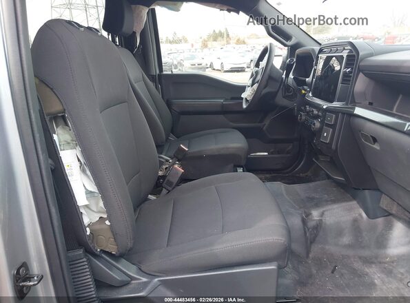 1FTFW1P88RKD77607 2024 FORD F-150 POLICE RESPONDER Gray Вид салону спереду