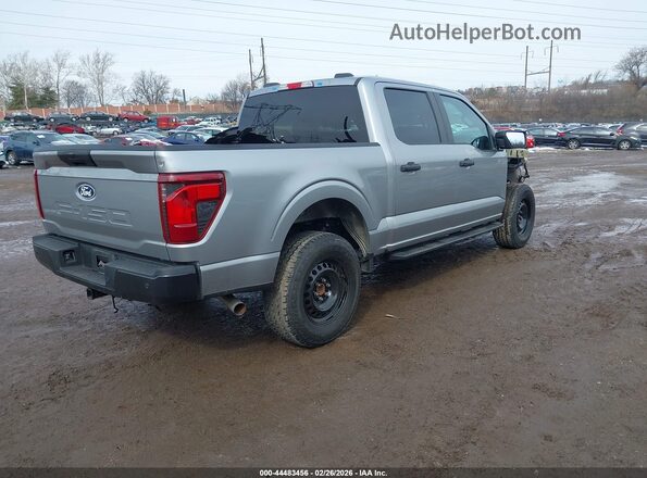 1FTFW1P88RKD77607 2024 FORD F-150 POLICE RESPONDER Gray Задня права чверть