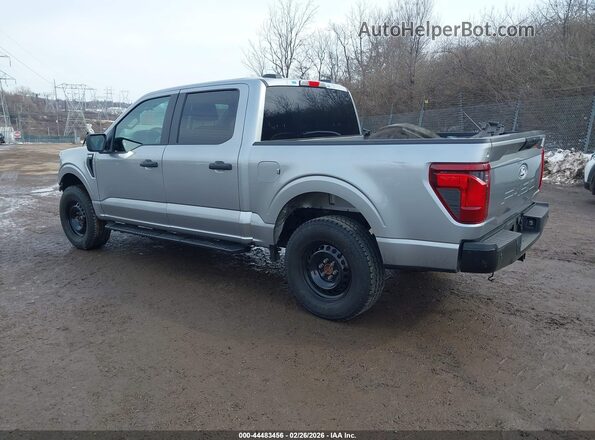 1FTFW1P88RKD77607 2024 FORD F-150 POLICE RESPONDER Gray Задня ліва чверть