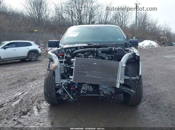 1FTFW1P88RKD77607 2024 FORD F-150 POLICE RESPONDER Gray Вид задньої частини салону